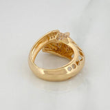 Anillo Pantera 6.8 g / T5 3/4 Oro Amarillo 18K