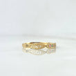 Anillo Jesus 1.2gr / T6 1/4 / Circones Fucsias-Azul Celeste Oro Amarillo