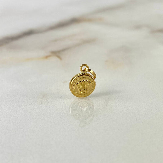 Dije Corona RX 0.3gr / 1.4cm / Oro Amarillo