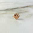 Dije Corazón 0.5gr / 1.7cm / Oro Rosa
