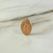 Dije Virgen de Guadalupe 0.4gr / 1.5cm / Troquelado Oro Rosa &