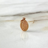 Dije Virgen de Guadalupe 0.5gr / 2cm / Oro Rosa