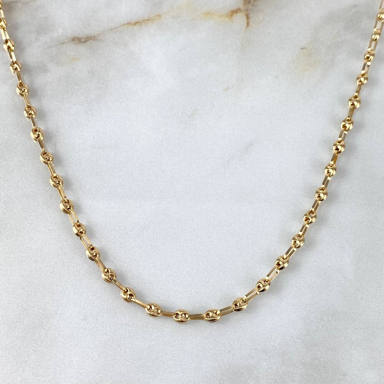 Cadena GC 4.65gr / 45cm / 3mm Oro Amarillo