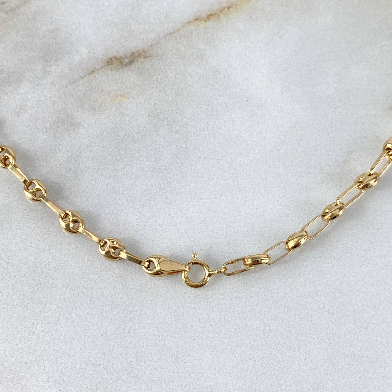 Cadena GC 4.95gr / 45cm / 3mm Oro Amarillo