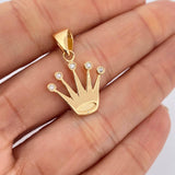 Dije Corona 3.1gr / 2.7cm / Oro Amarillo 18K