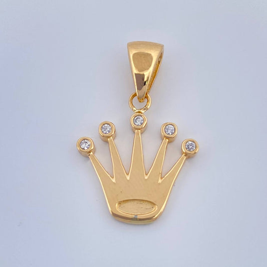 Dije Corona 3.1gr / 2.7cm / Oro Amarillo 18K