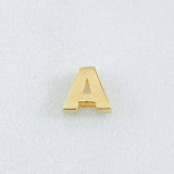 Herraje Letra a 0.25g / 0.7cm Oro Amarillo 18K