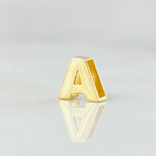 Herraje Letra A 0.3gr / 0.6cm / Oro Amarillo 18K ©