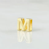 Herraje Letra M 0.4gr / 0.6cm / Oro Amarillo 18K