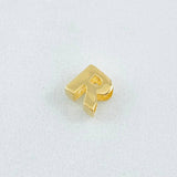 Herraje Letra R 0.35gr / 0.5cm / Oro Amarillo 18K