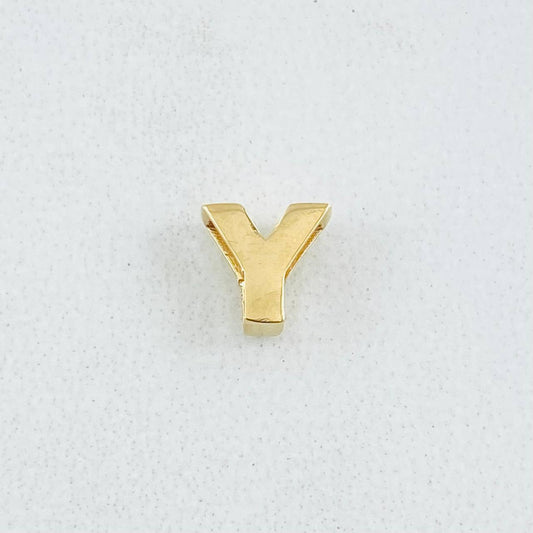 Herraje Letra Y 0.25 g / 0.6 cm Oro Amarillo 18K