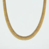 Cadena China 23gr / 60cm / 7.2mm Tres Oros +1 18K