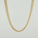 Cadena China 23gr / 60cm / 7.2mm Tres Oros +1 18K