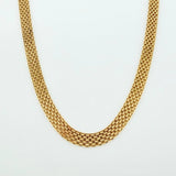 Cadena China 20.8gr / 60cm / 6.4mm Oro Amarillo +1 18K