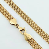 Cadena China 20.8gr / 60cm / 6.4mm Oro Amarillo +1 18K