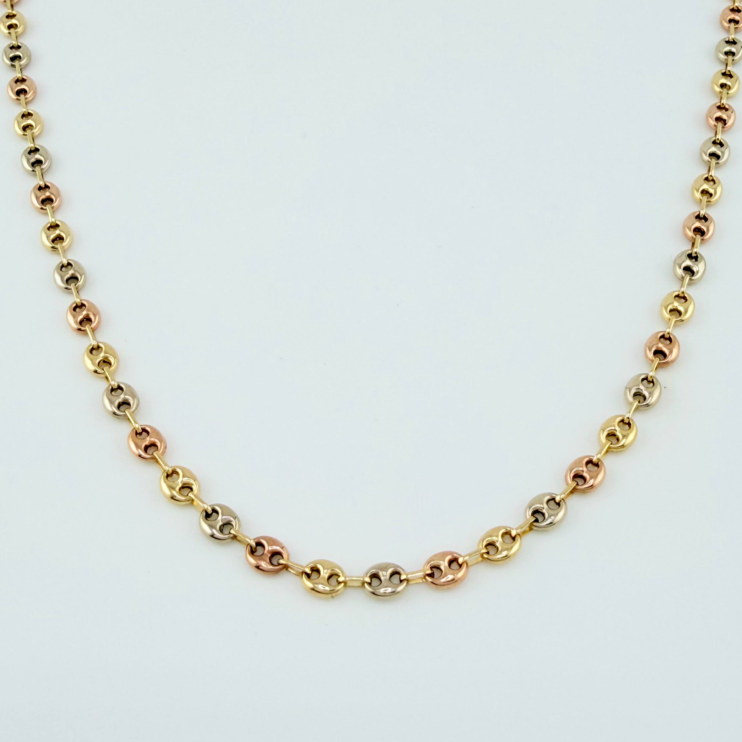 Cadena GC 9.8gr / 50cm / 5.4mm Tres Oros 18K *