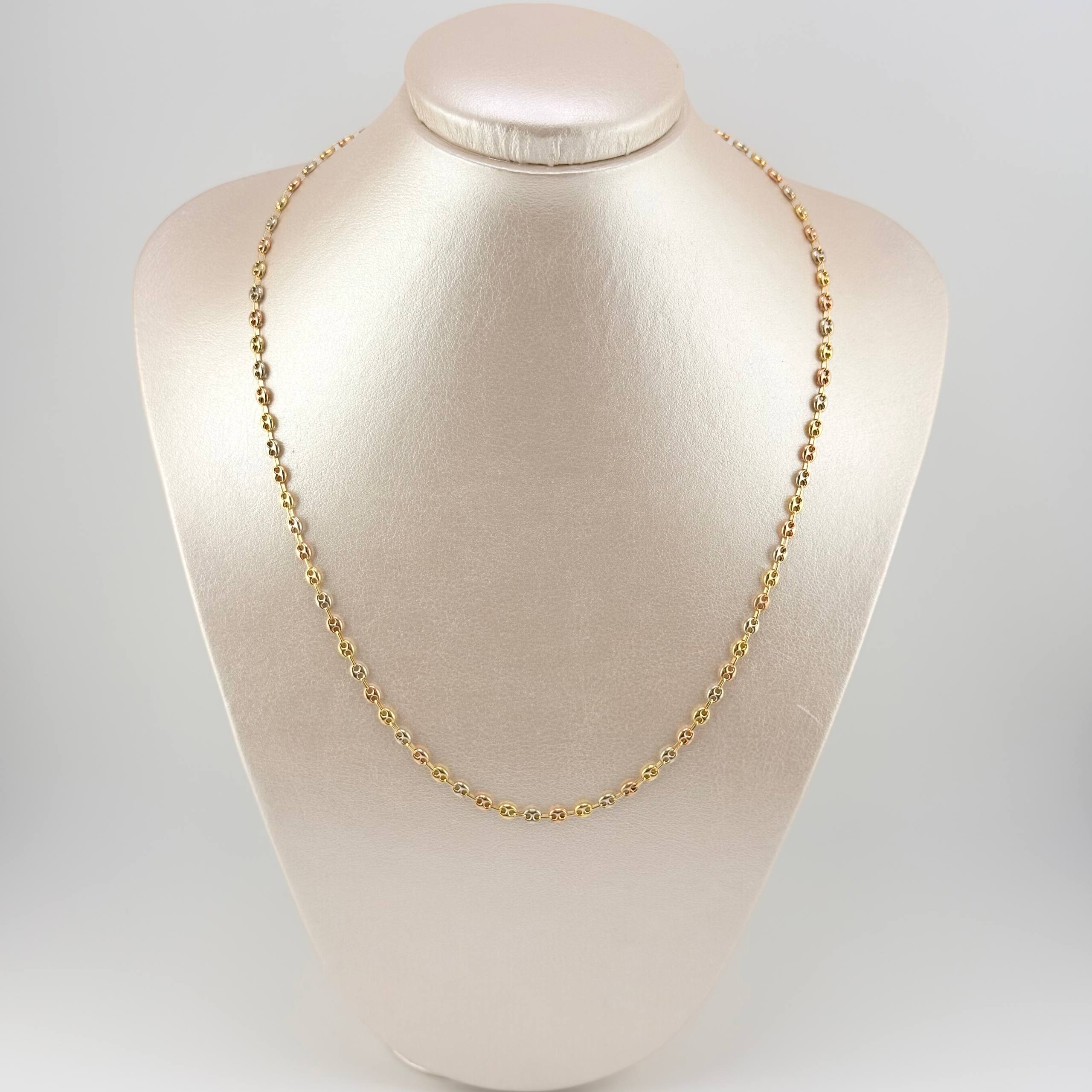 Cadena GC 5.45gr / 50cm / 3.8mm Tres Oros 18K *