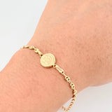 Pulso GC Herraje Fe 2.65gr / 19cm / 3.2mm Oro Amarillo 18K *