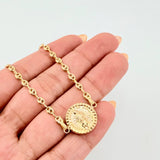 Pulso GC Herraje Virgen De Guadalupe 3.1gr / 18cm / 3.2mm Oro Amarillo 18K *