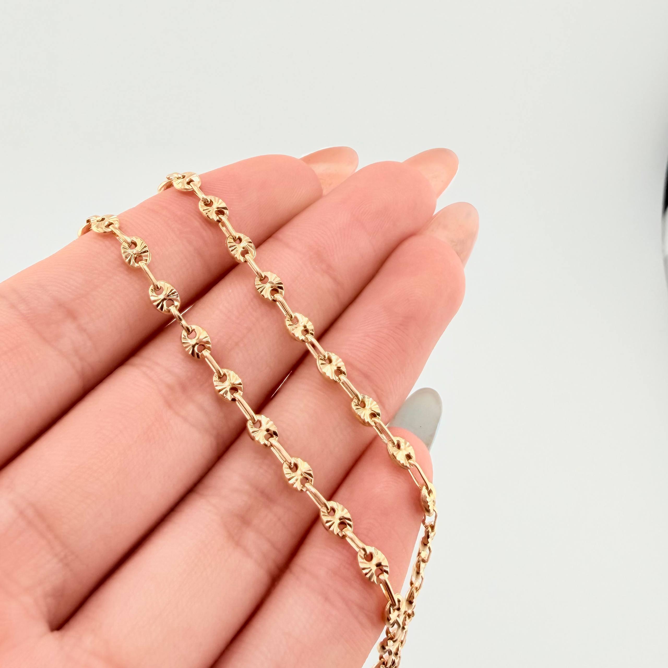 Cadena GC 5.55gr / 45cm / 3.3mm Oro Amarillo 18K *