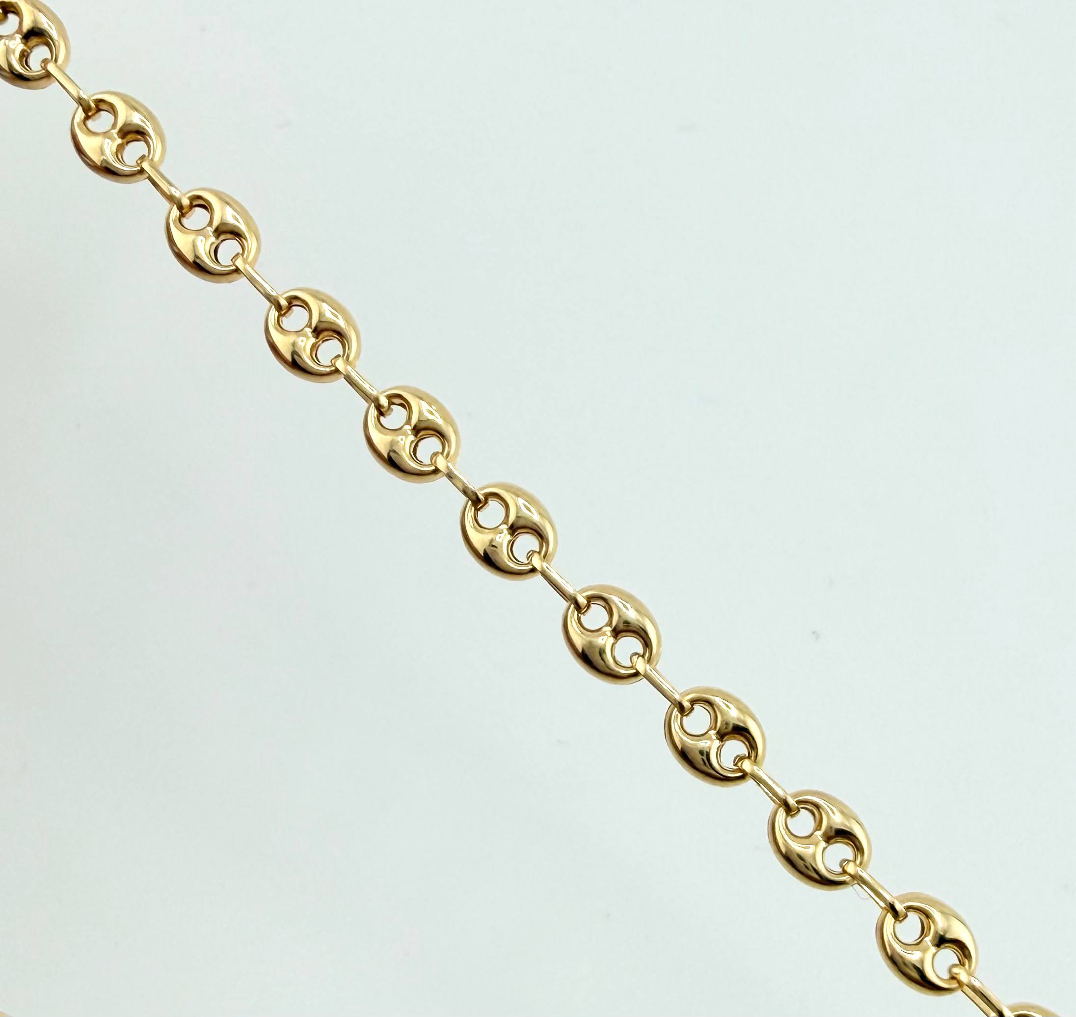 Cadena GC 5.8gr / 45.5cm / 4mm Oro Amarillo 18K
