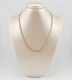 Cadena GC 6.9gr / 45cm / 3.4mm Tres Oros 18K