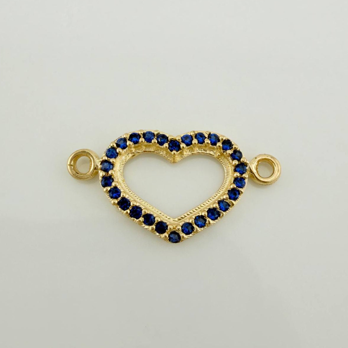 Herraje Silueta Corazón 0.8 g / 1.9 cm Oro Amarillo 18K