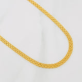 Cadena China 4.3g / 45cm / 3.35mm Oro Amarillo 18K