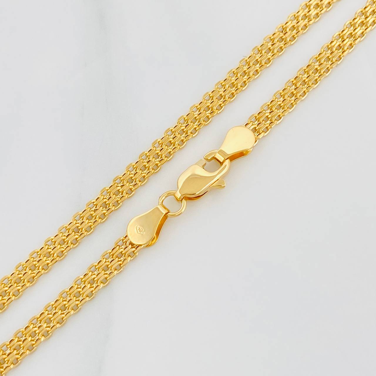 Cadena China 4.3g / 45cm / 3.35mm Oro Amarillo 18K
