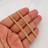 Cadena China 4.3g / 45cm / 3.35mm Oro Amarillo 18K