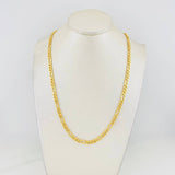 Cadena Figaro 8.25g / 50cm / 3.95mm Oro Amarillo 18K