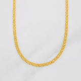 Cadena China 3g / 50cm / 2.2mm Oro Amarillo 18K