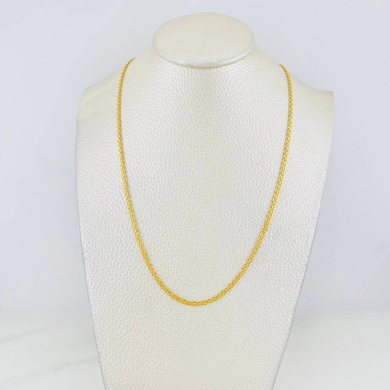 Cadena China 2.75g / 45cm / 2.2mm Oro Amarillo 18K