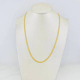 Cadena China 2.75g / 45cm / 2.2mm Oro Amarillo 18K