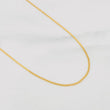 Cadena China 2.3g / 60cm / 1.2mm Oro Amarillo 18K