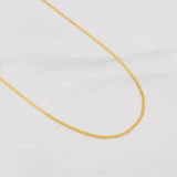 Cadena China 1.8g / 45cm / 1.2mm Oro Amarillo 18K