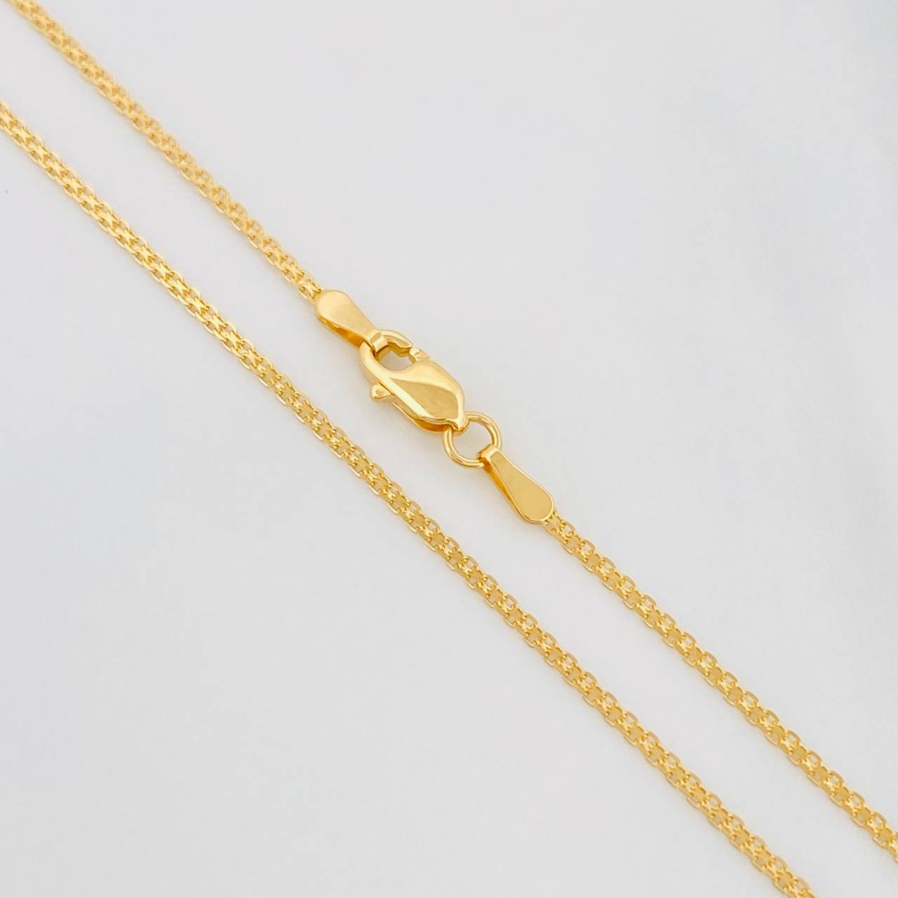 Cadena China 1.8g / 45cm / 1.2mm Oro Amarillo 18K
