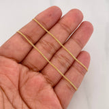 Cadena China 1.8g / 45cm / 1.2mm Oro Amarillo 18K