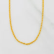 Cadena Lazo 2.3g / 60cm / 1.93mm Oro Amarillo 18K