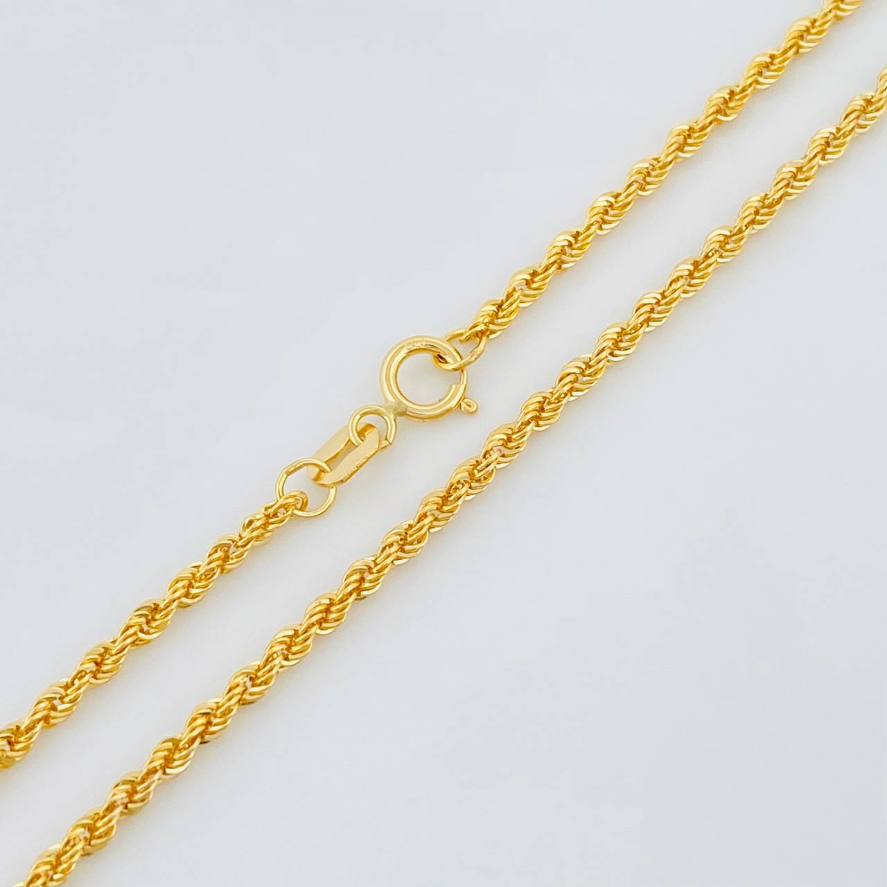 Cadena Lazo 2.3g / 60cm / 1.93mm Oro Amarillo 18K