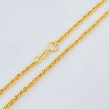 Cadena Lazo 2.3g / 60cm / 1.93mm Oro Amarillo 18K