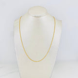 Cadena Lazo 0.85g / 45cm / 1.27mm Oro Amarillo 18K