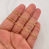 Cadena Singapur 1.65g / 50cm / 1.74mm Oro Amarillo 18K