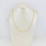 Cadena Singapur 1.65g / 50cm / 1.74mm Oro Amarillo 18K