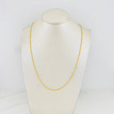 Cadena Singapur 1.55g / 50cm / 1.53mm Oro Amarillo 18K