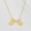 Cadena Aro Seguido Escapulario 3.85g / 45cm / 1.3mm Oro Amarillo 18K
