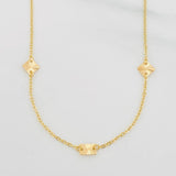 Cadena Aro Seguido Figuras 2.65g / 45cm / 1.11mm Oro Amarillo 18K