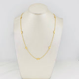 Cadena Aro Seguido Figuras 2.65g / 45cm / 1.11mm Oro Amarillo 18K