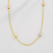 Cadena Espiga 3.15g / 40cm / 1.6mm Tres Oros 18K