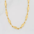 Cadena Rustica Rombos 8.2g / 45cm / 4.16mm Oro Amarillo 18K